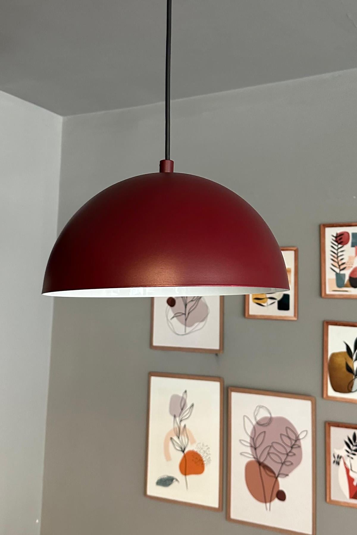 Lipeo Avize Tekli Sarkıt Salon Mutfak Kuaför Cafe Lamba Dekoratif Aydınlatma Pastane