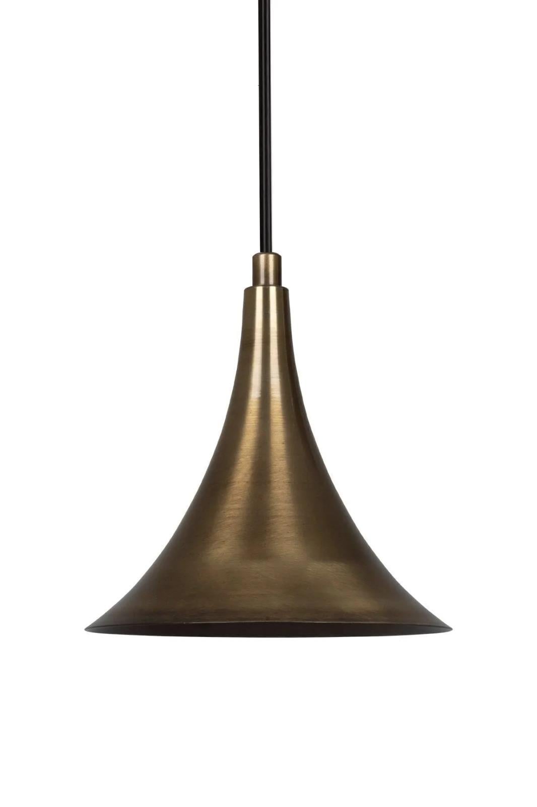 Lyon Eskitme Rengi Metal Sarkıt Avize Butik Otel Cafe Restoran Hol Merdiven Salon Aydınlatma