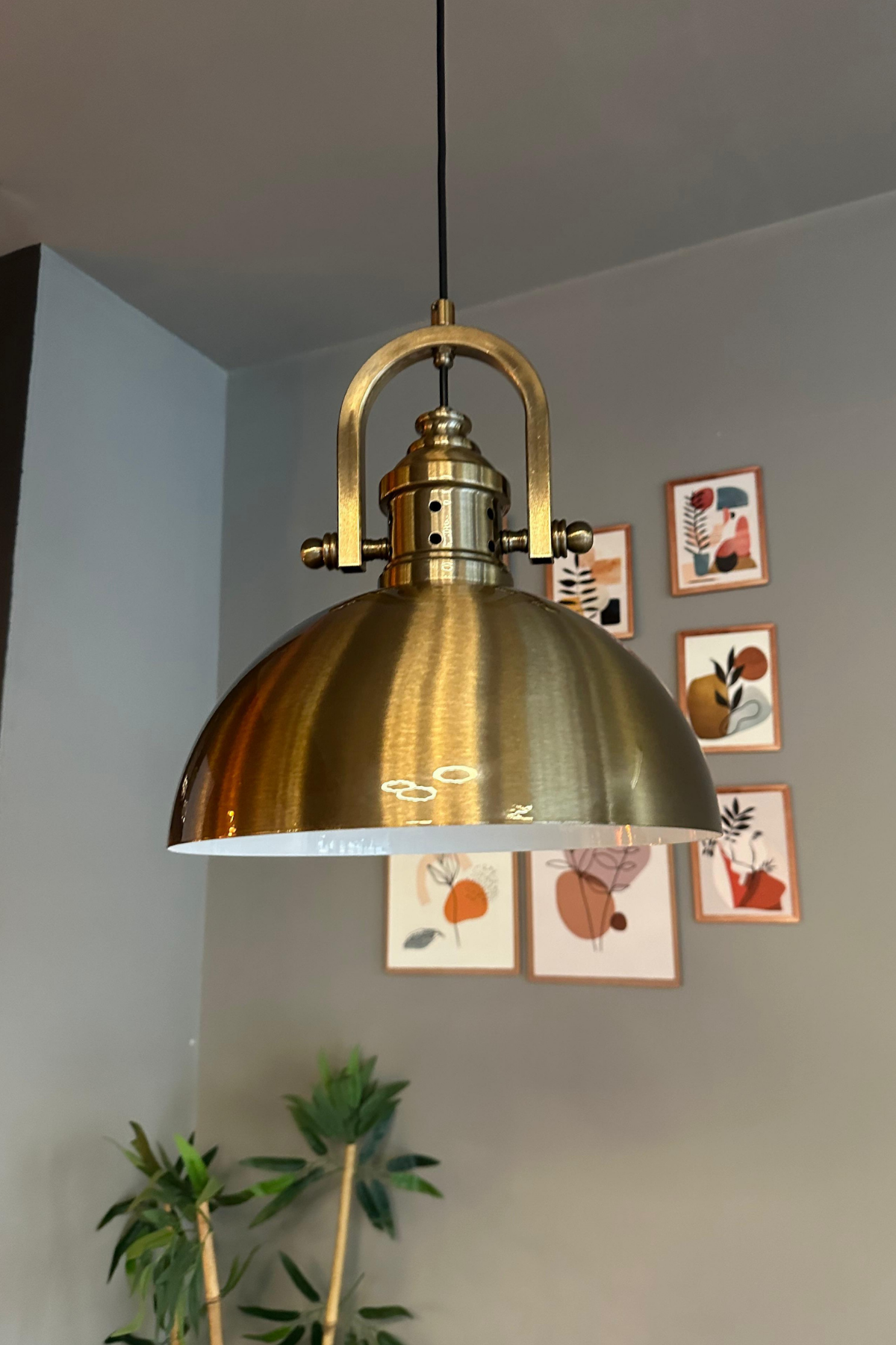 Yimpi Delikli Eskitme Başlık Avize Sarkıt Lamba Salon Mutfak Avizeleri Pastane Cafe