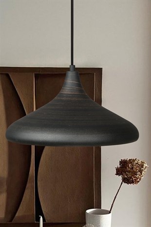 Bamyum Champion Satürn El Yapımı Boyama Metal Tekli Avize Salon Mutfak Cafe Ofis Avizeleri Cafe Lambası