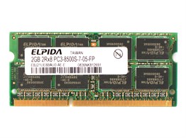 Elpida 2GB 2Rx8 DDR3 8500S-7-05-FP (İkinci El)