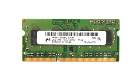 Micron 2GB 1Rx8 DDR3L 12800S-11-11-B2 (İkinci El)