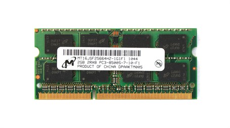 Micron 2GB 2Rx8 DDR3 8500S-7-10-F1 (İkinci El)