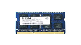 Elpida 2GB 2Rx8 DDR3 8500S-07-10-F1 Notebook Ram (İkinci El)