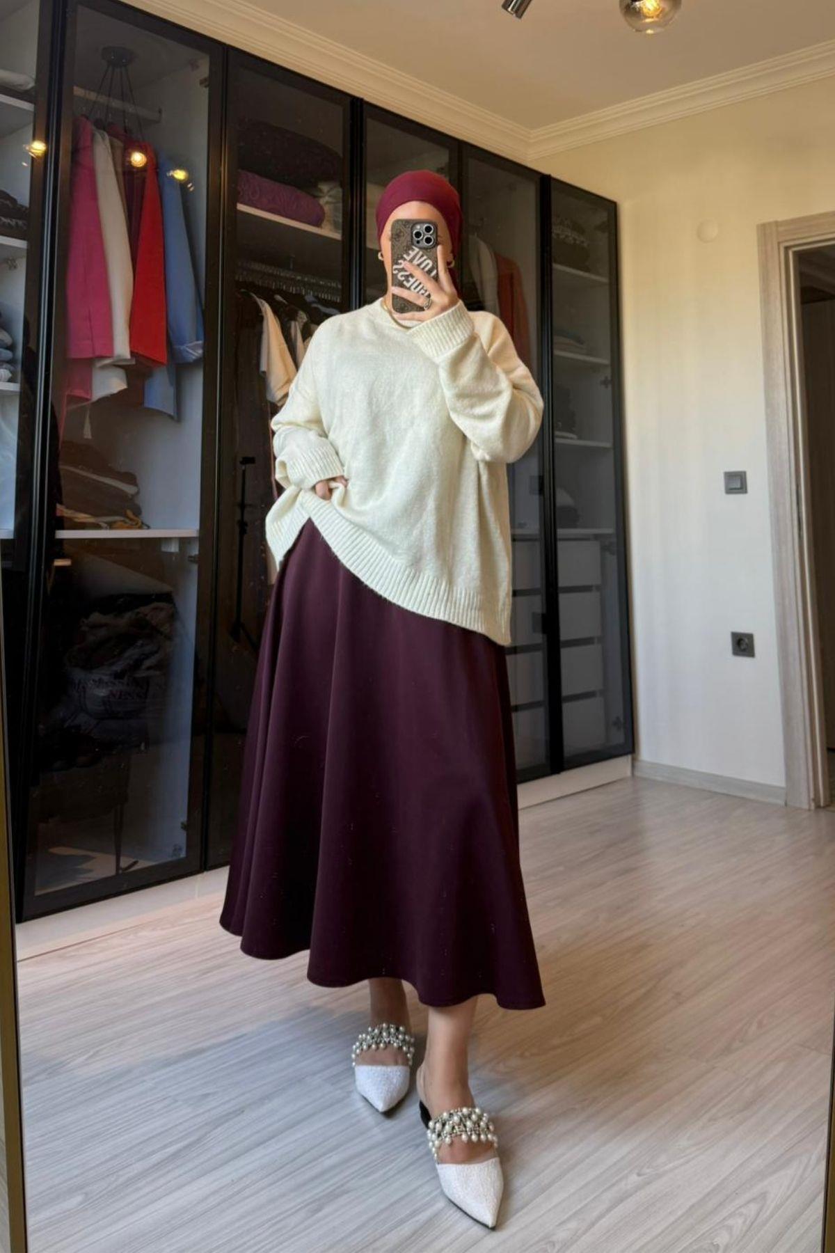 Kadın Taş Yumoş Basıc Kazak