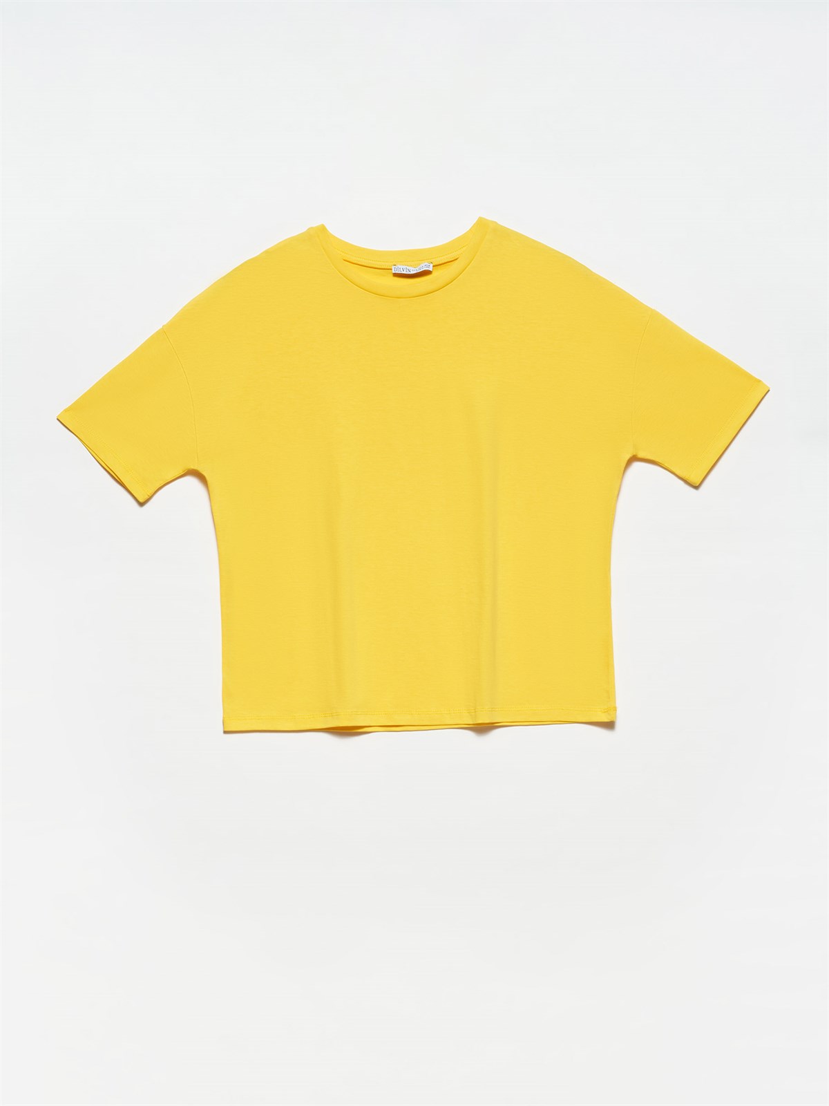 Kadın Sarı T Kol Tişört 3431