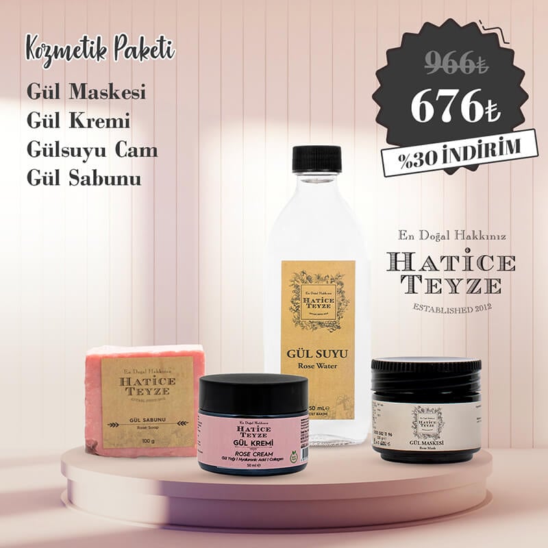 Gül Kozmetik Paketi