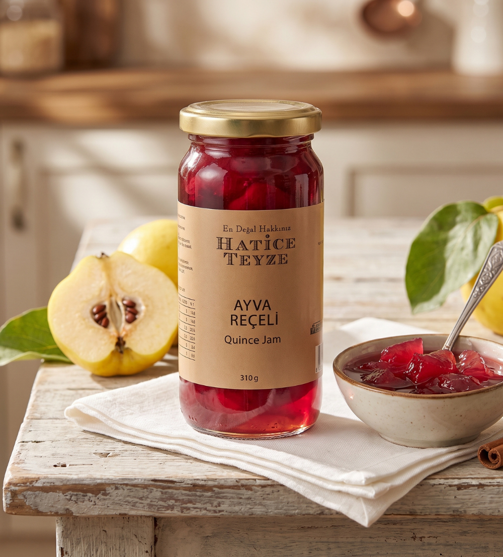 Ayva Reçeli - 310 gr. - Reçeller