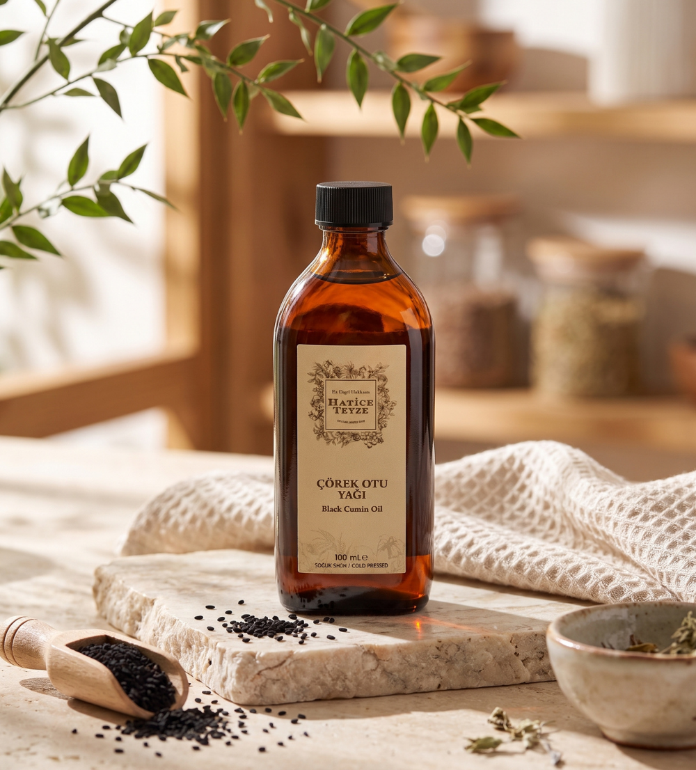 Çörekotu Yağı - 100 ml. - Soğuk Sıkım Yağlar