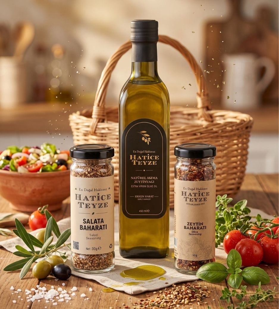 Ege Gurme Salata & Zeytin Paketi - Özel Karışık Paketler