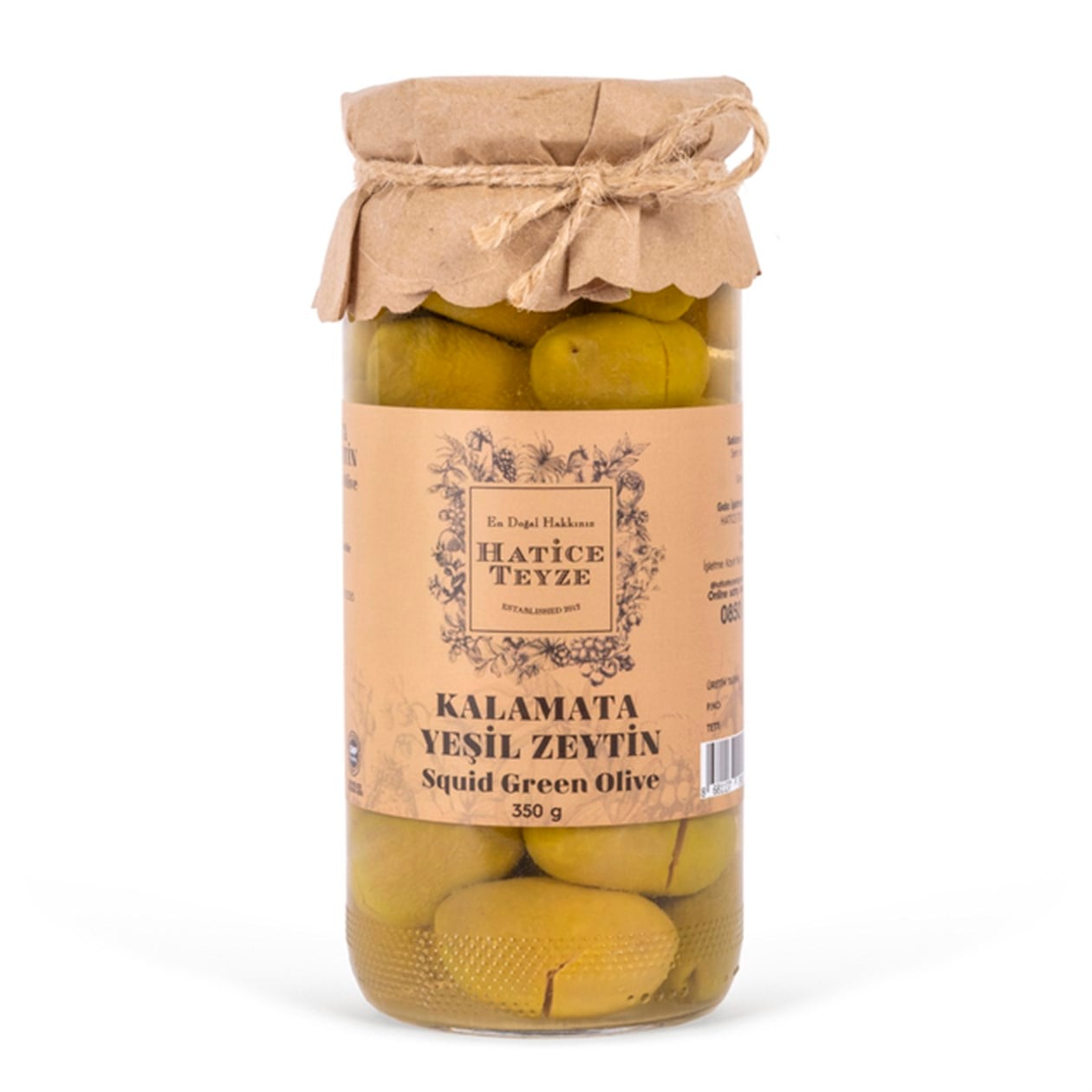 Kalamata Yeşil Zeytin - 350 gr. - Zeytin