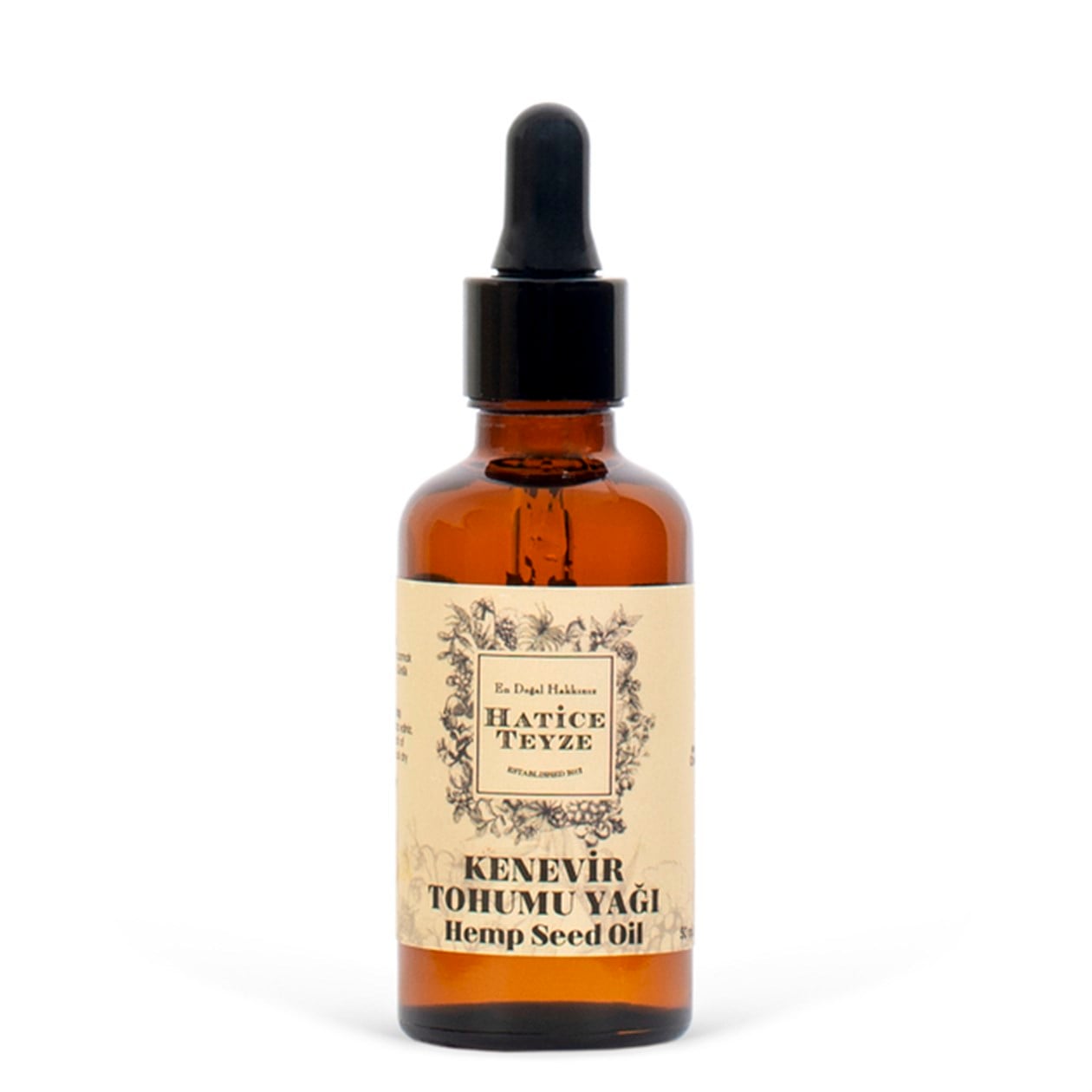 Kenevir Tohumu Yağı - 50 ml - Soğuk Sıkım Yağlar