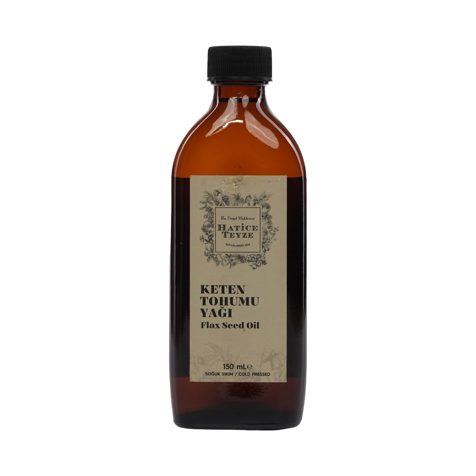 Keten Tohumu Yağı - 150 ml. - Soğuk Sıkım Yağlar