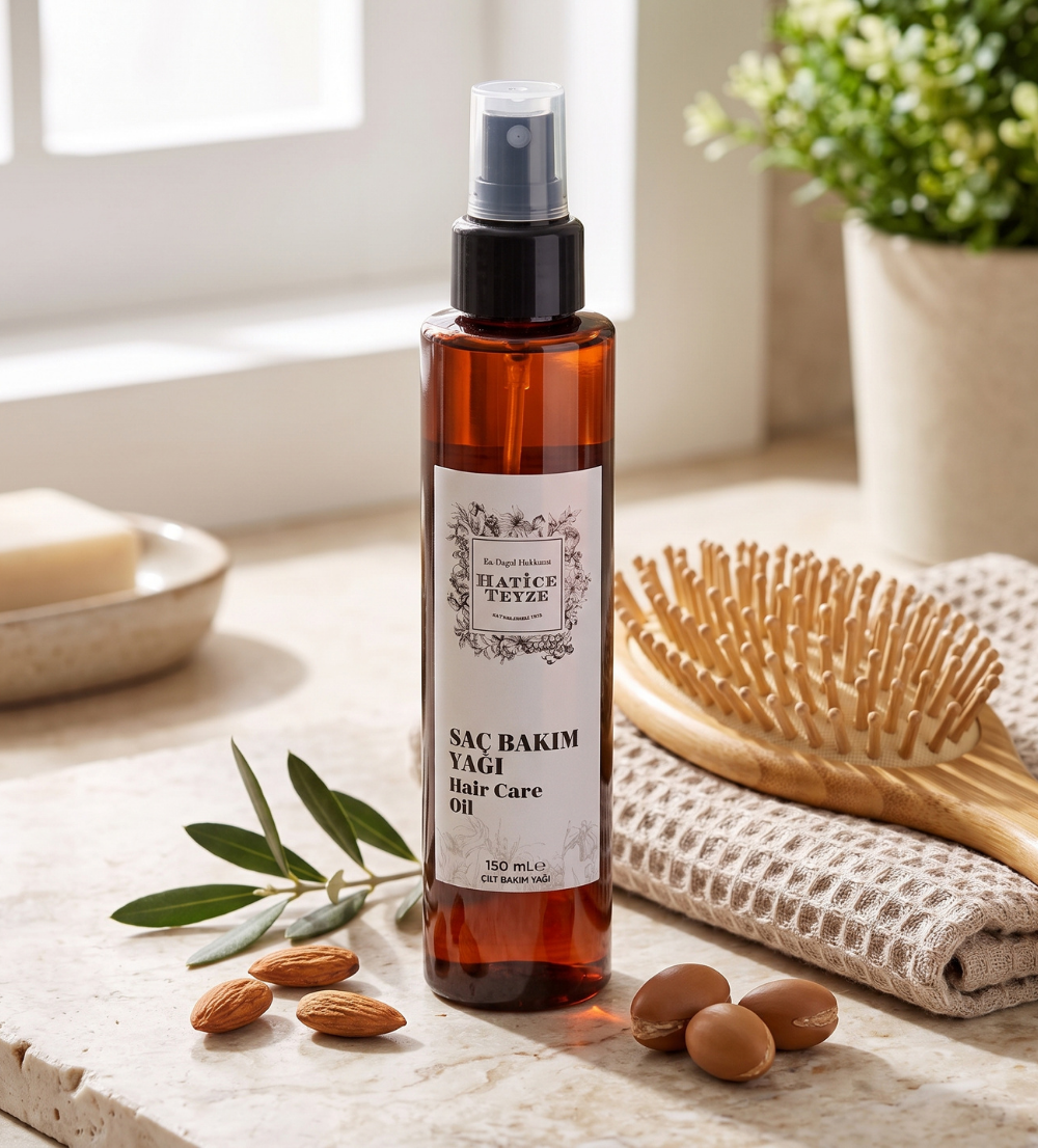 Saç Bakım Yağı - 150 ml. - Özel Karışım Yağlar