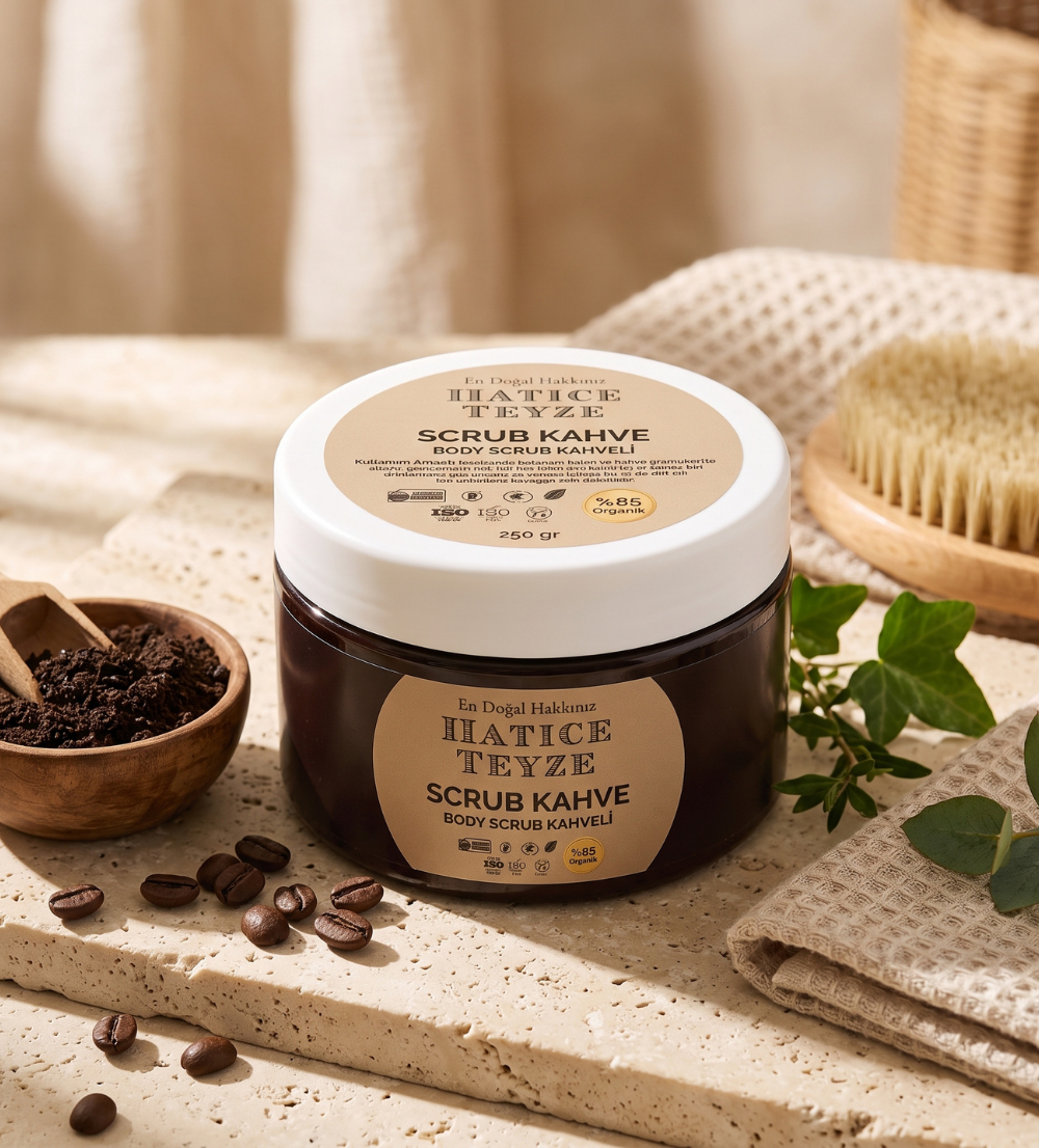 SCRUB KAHVE - 250 GR - Özel Karışım Yağlar