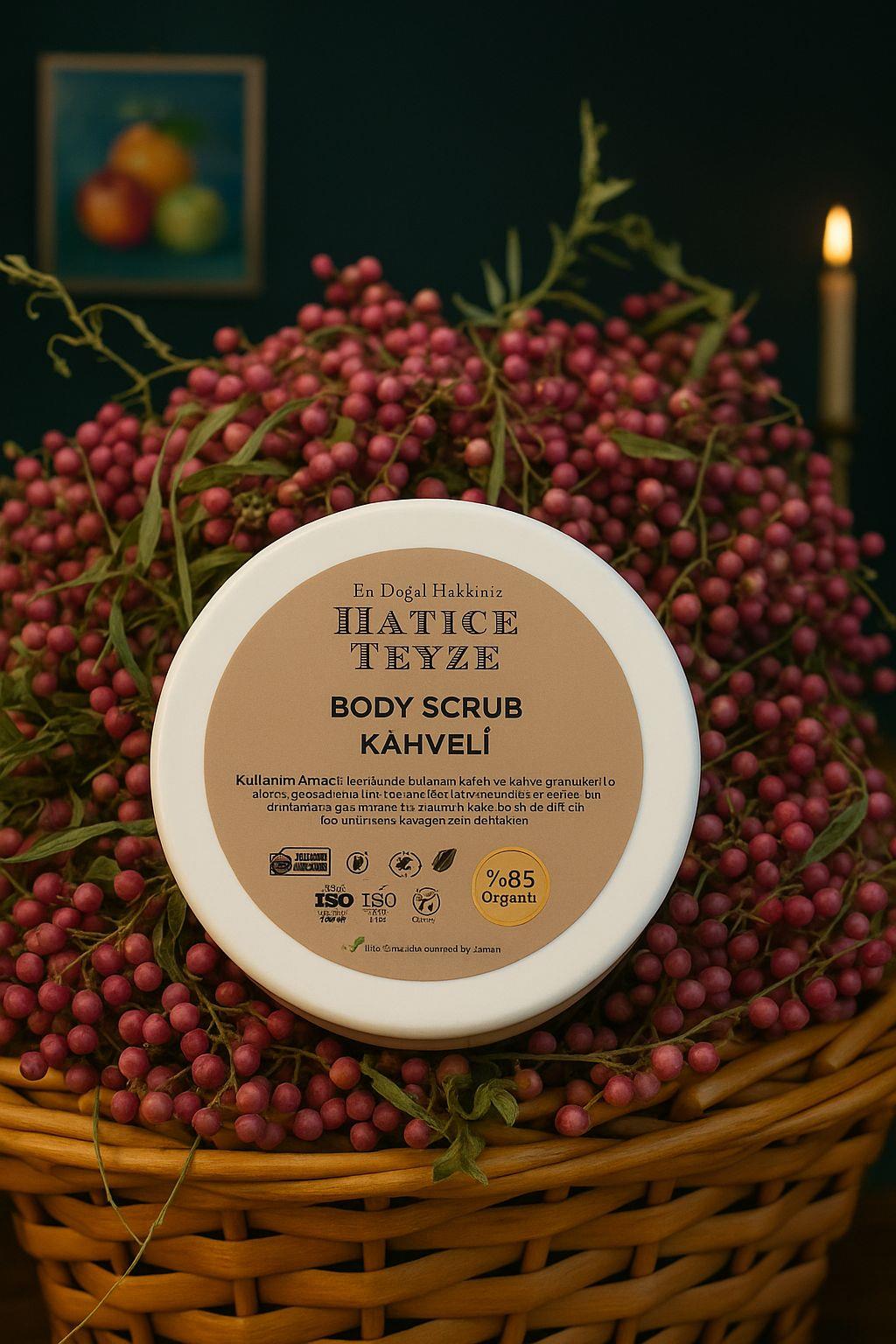 SCRUB KAHVE - 250GR - CİLT VE BESLENME ÜRÜNLERİ