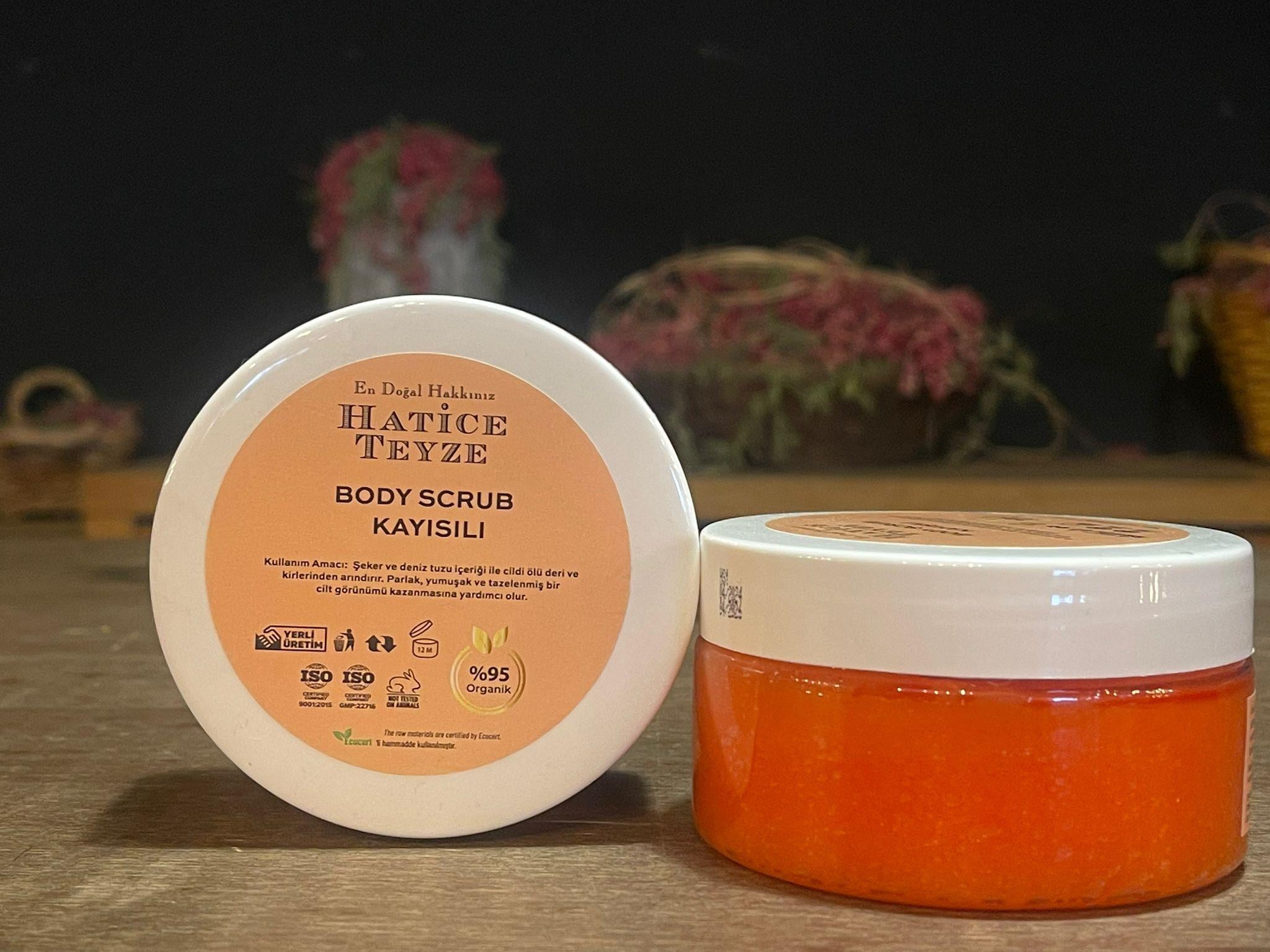 SCRUB KAYISI - 250GR - CİLT VE BESLENME ÜRÜNLERİ