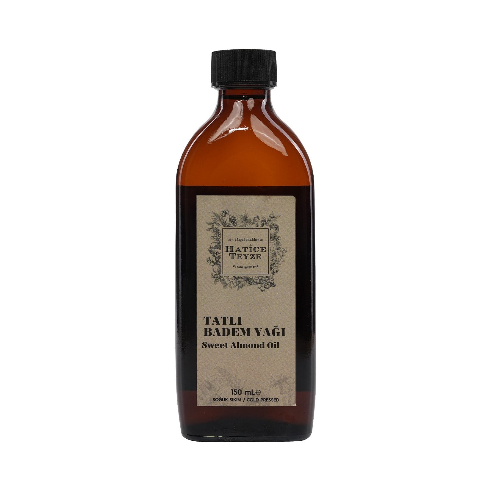 Tatlı Badem Yağı - 150 ml. - Soğuk Sıkım Yağlar