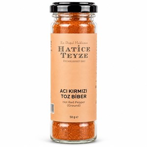 Acı Kırmızı Toz Biber - 50 gr - Baharat