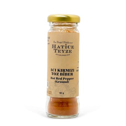 Acı Kırmızı Toz Biber - 50 gr - Baharat