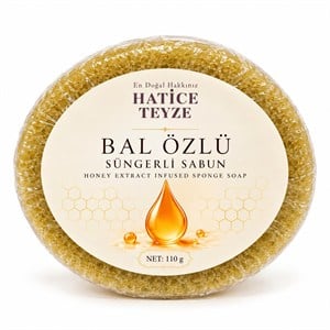 SÜNGERLİ BAL ÖZLÜ SABUN-110gr - Cilt & Saç Bakımı
