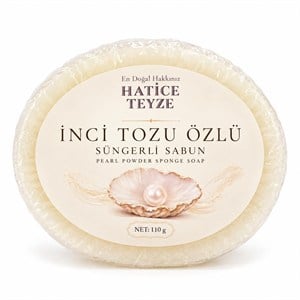 SÜNGERLİ İNCİ TOZU ÖZLÜ SABUN-110gr - Sabun