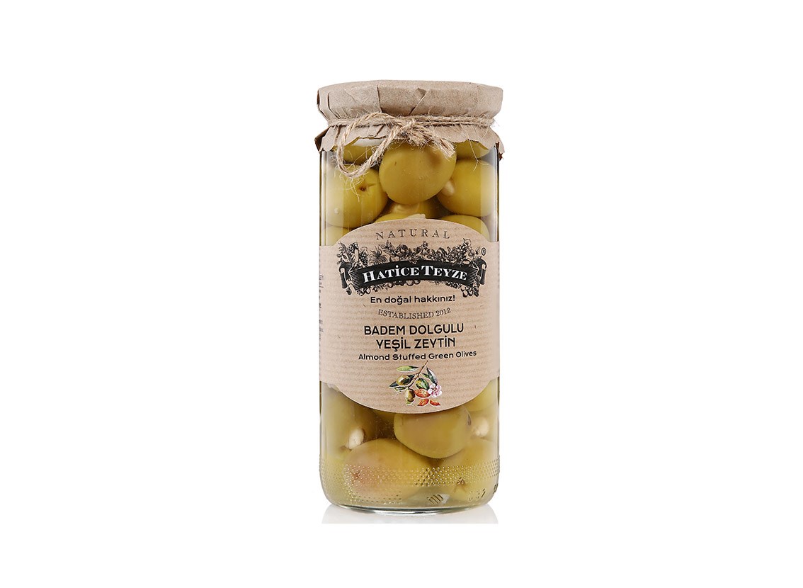 Badem Dolgulu Zeytin - 420 gr.-