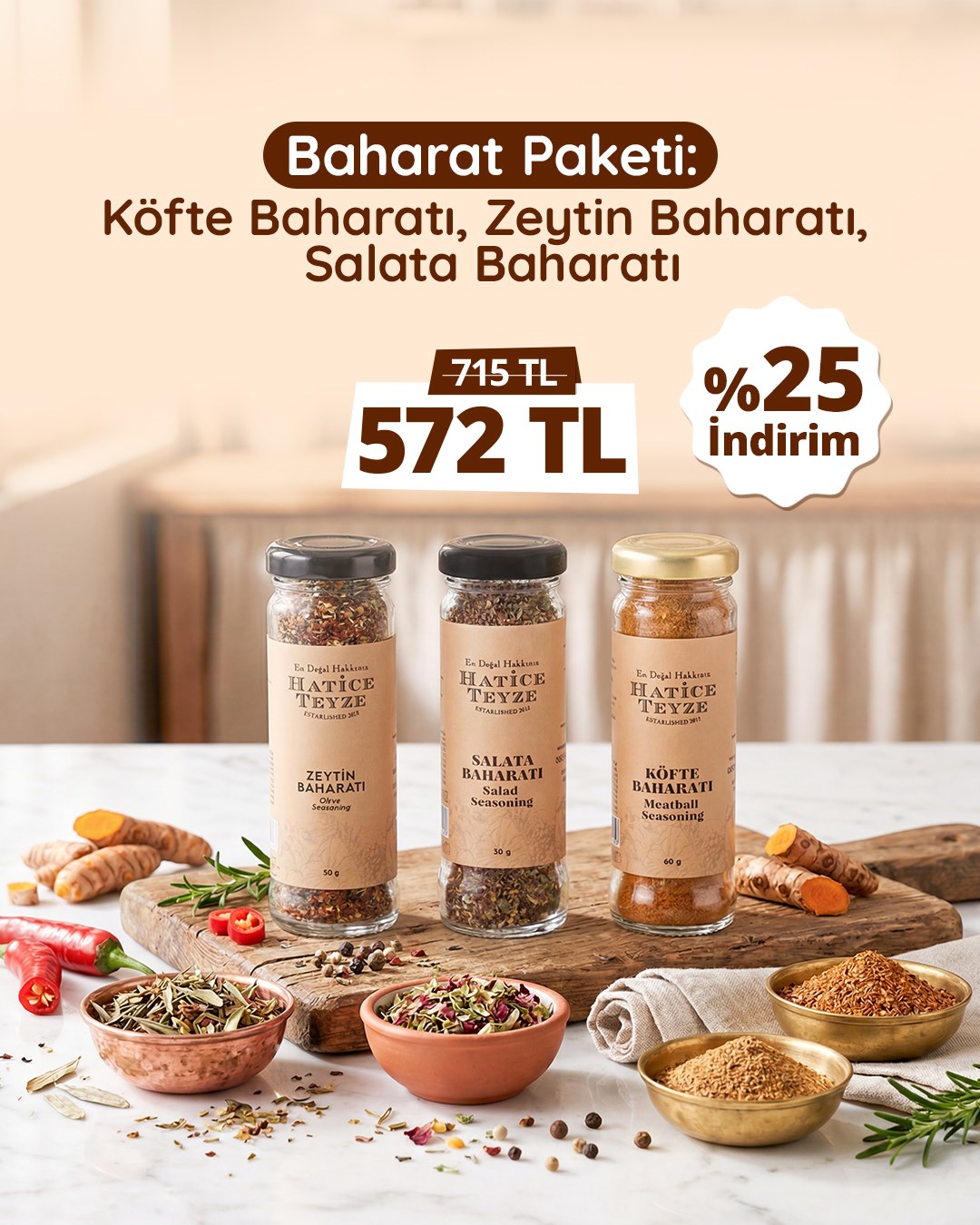 Baharat Paketi - İndirim Paketleri