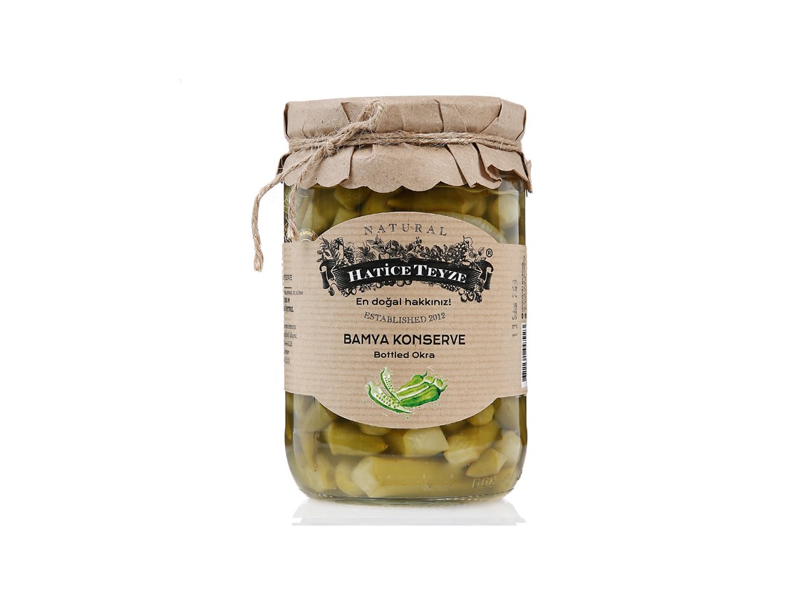 Bamya Konservesi - 600 gr.-Konserveler