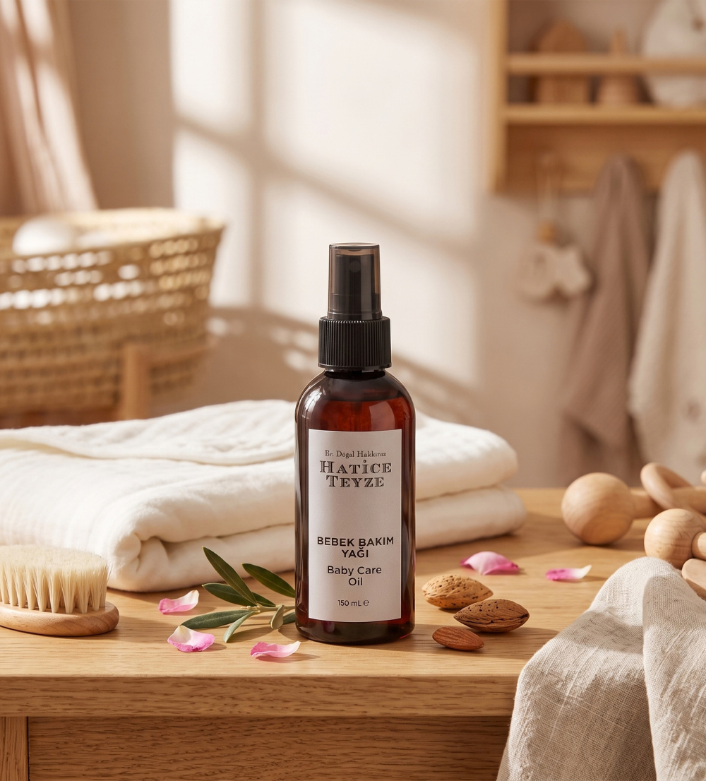 Bebek Bakım Yağı - 150 ml. - Özel Karışım Yağlar