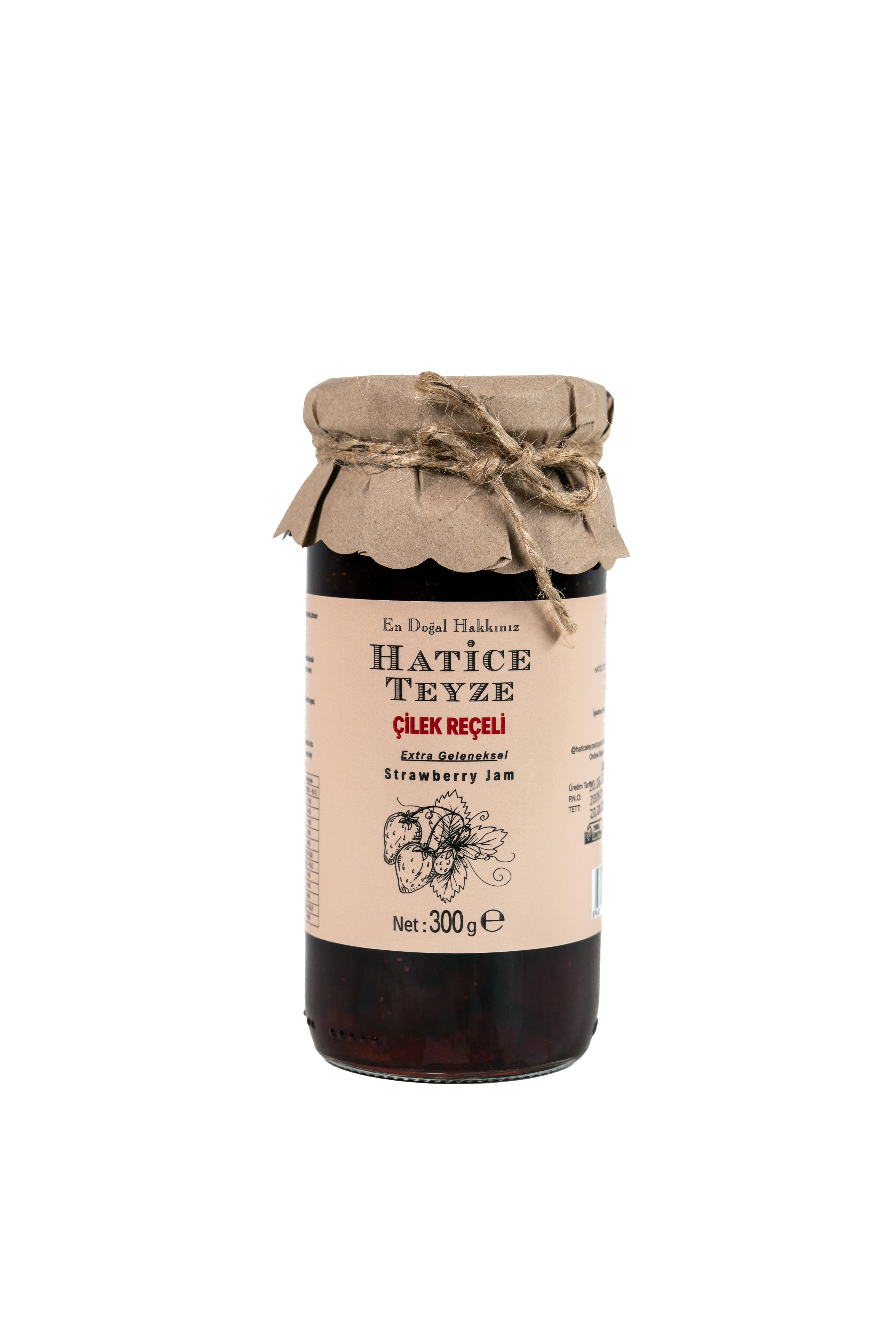 Çilek Reçeli - 300 gr. - Reçeller