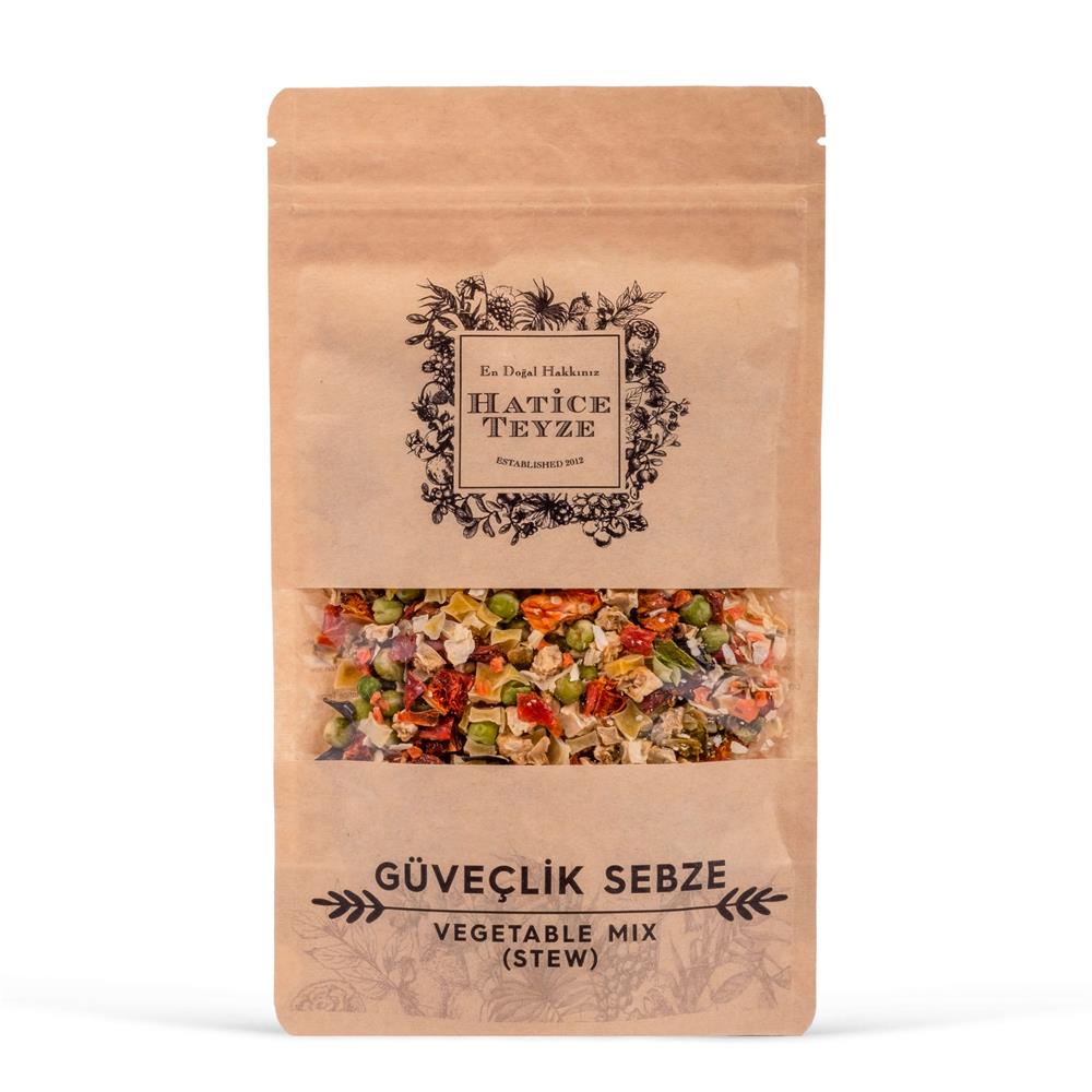 Güveçlik Sebze Karışımı - 100 gr. - KURUTULMUŞ SEBZELER