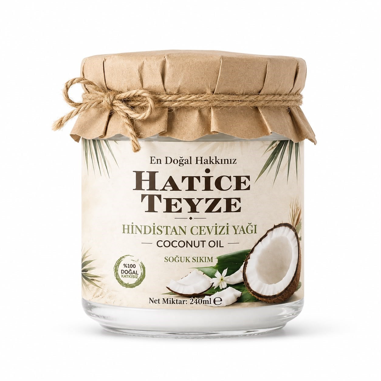 HİNDİSTAN CEVİZİ YAĞI - 240ml - Cilt Bakımı & Beslenme