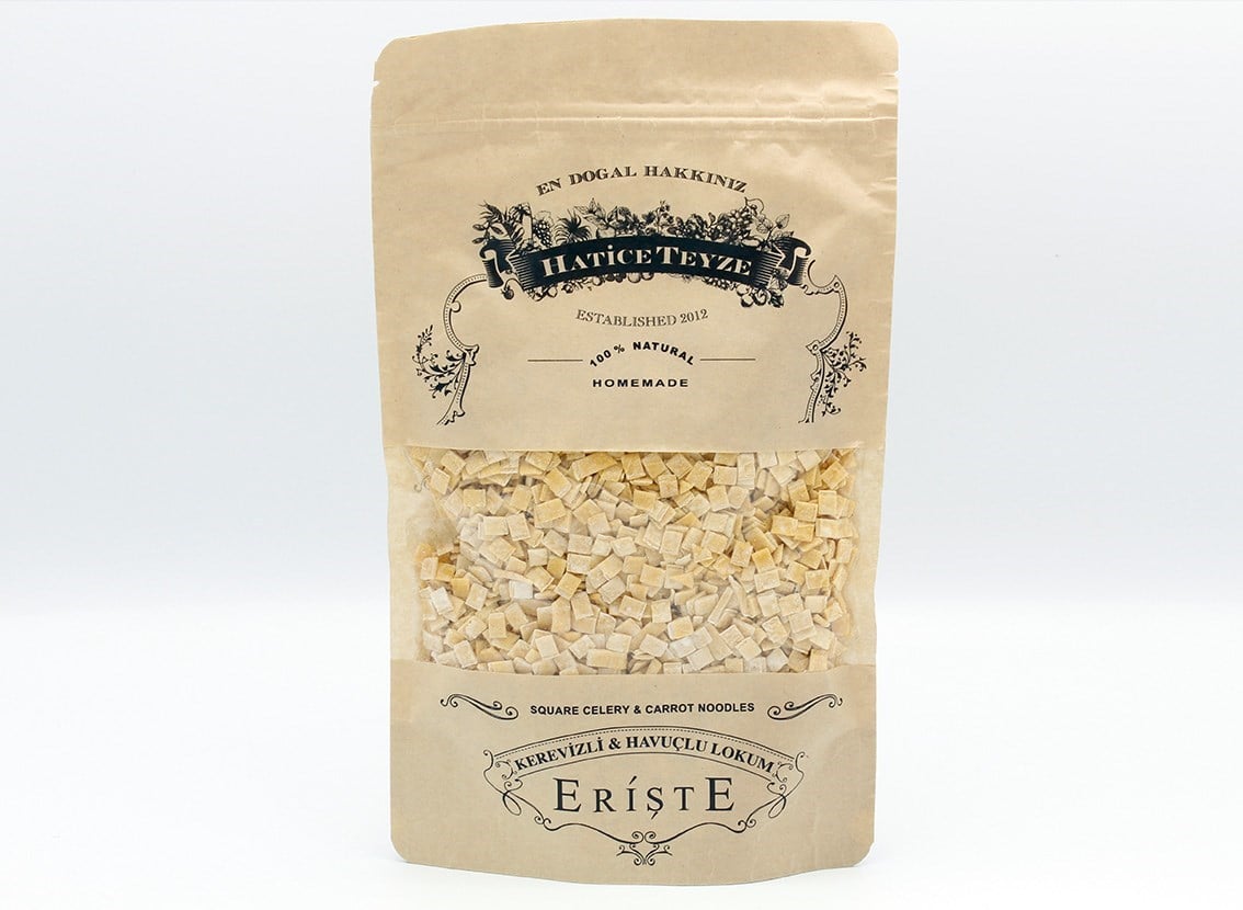 Kerevizli & Havuçlu Lokum Erişte - 250 gr.-