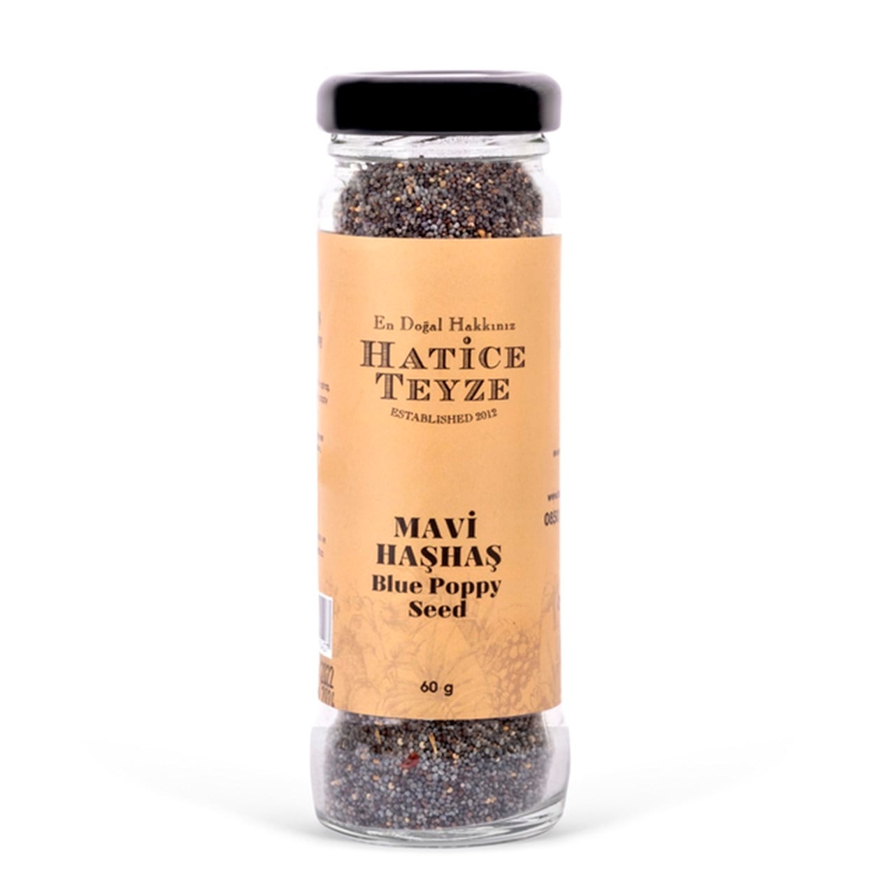 Mavi Haşhaş Tohumu - 60 gr. - Baharat