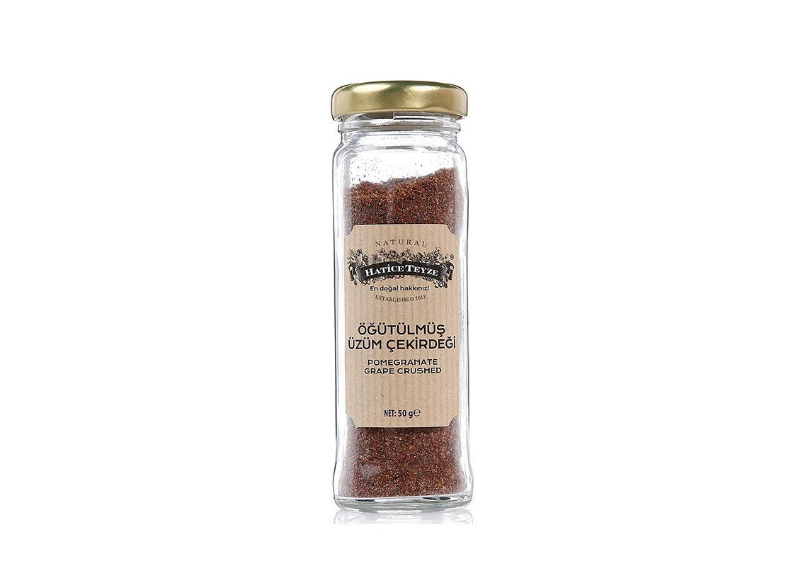 Öğütülmüş Üzüm Çekirdeği - 50 gr.-Unlar