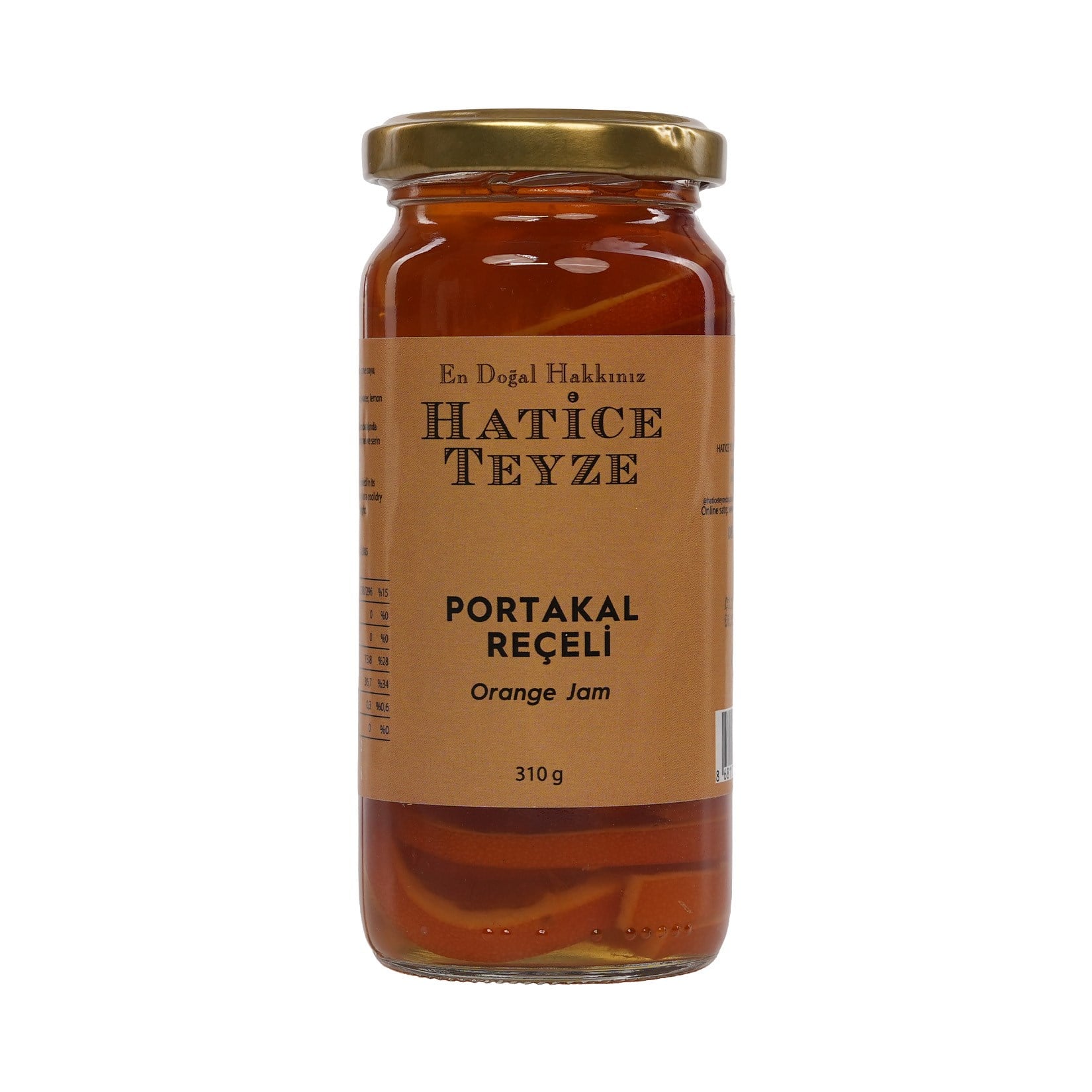 Portakal Reçeli - 310 gr. - Reçeller