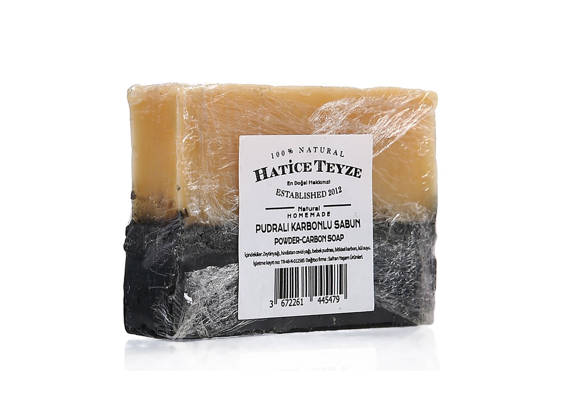 Pudralı Karbonlu Sabun - 100 gr.-Sabunlar