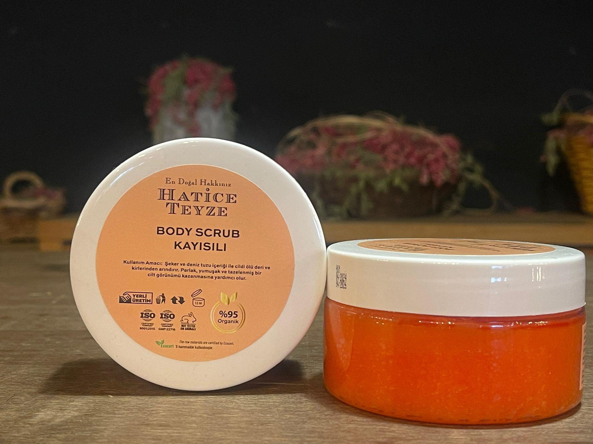 SCRUB KAYISI - 250GR - CİLT VE BESLENME ÜRÜNLERİ