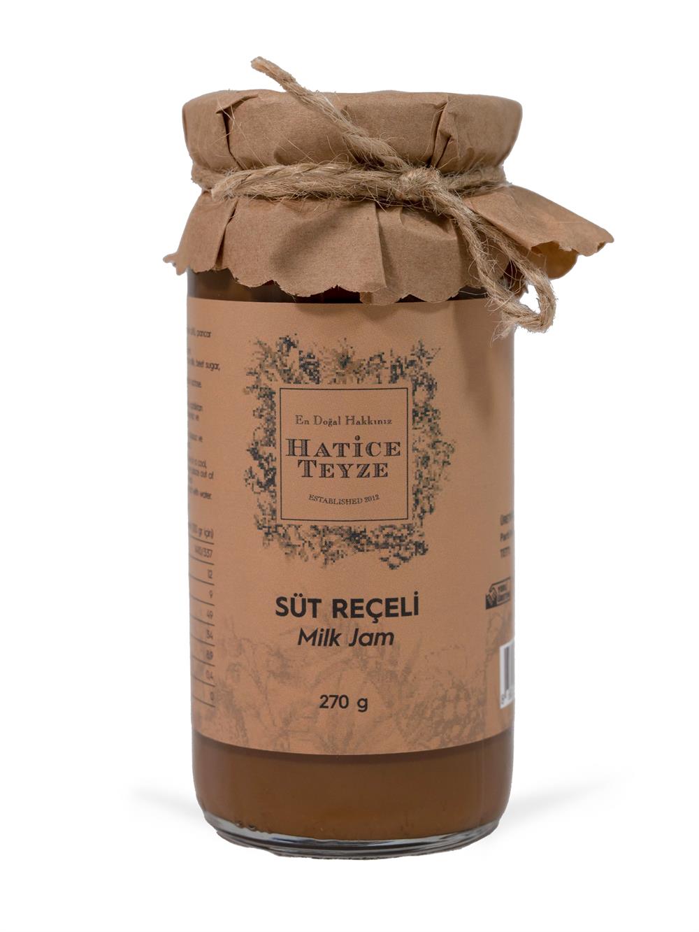 Süt Reçeli - 270 gr - Reçeller