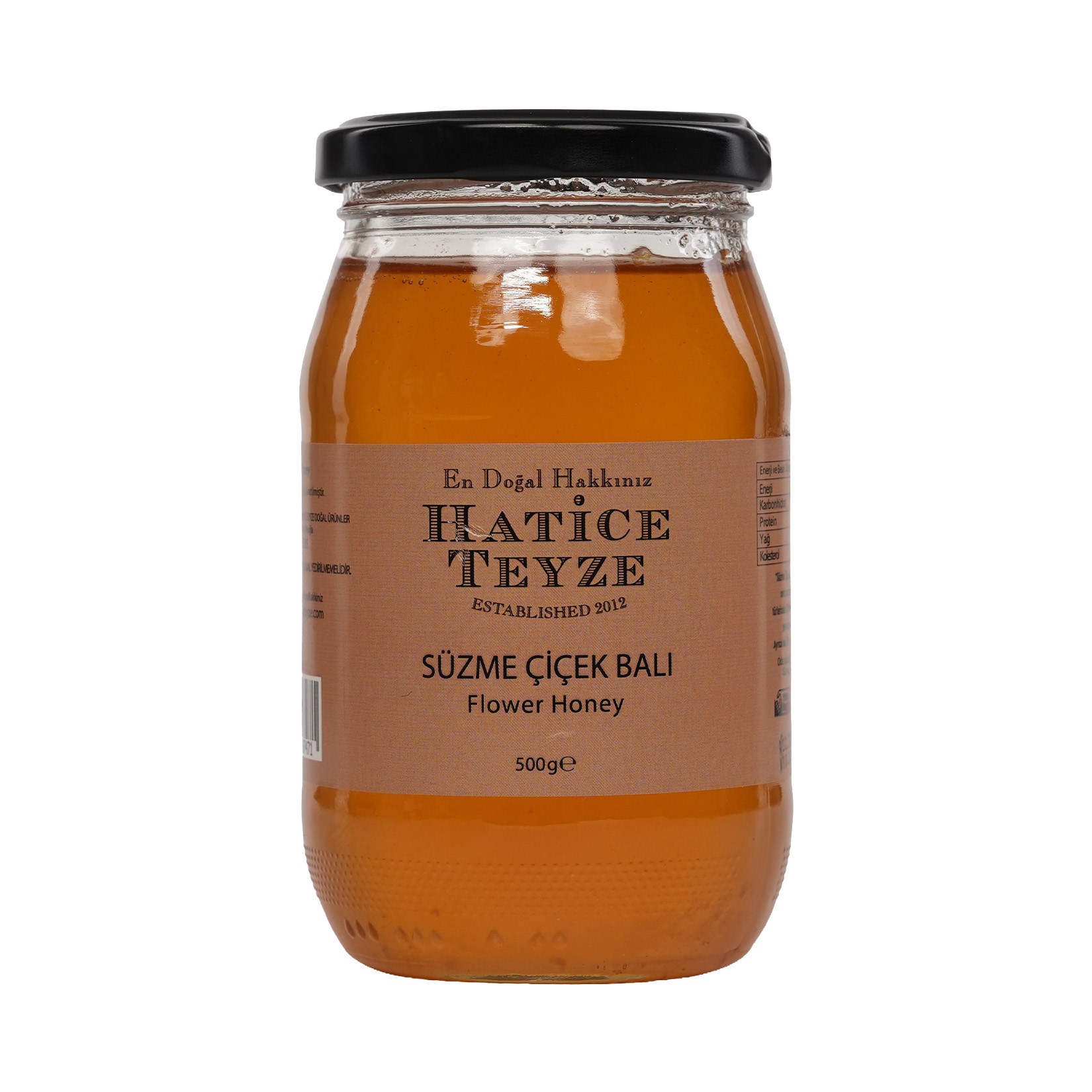 Süzme Çiçek Balı 500 gr - Ballar
