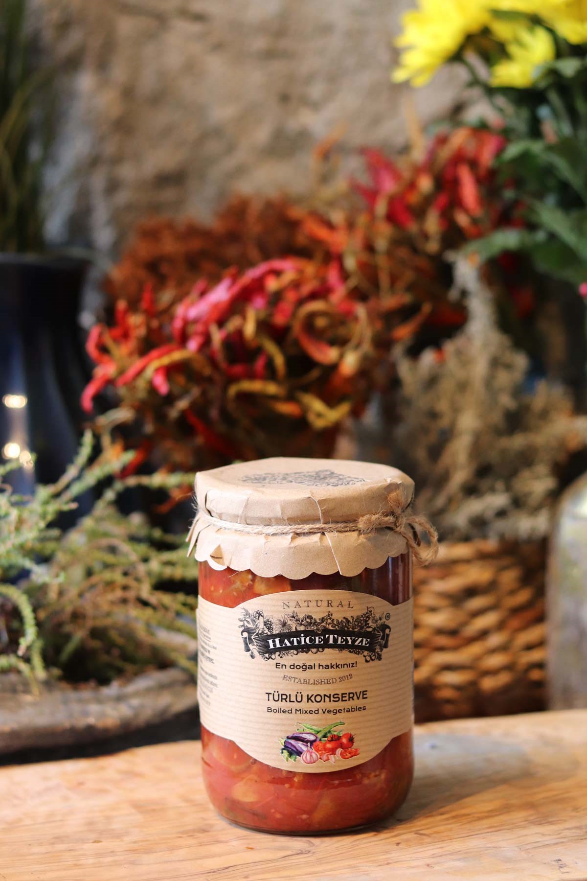 Türlü - 600 gr. - Konserve