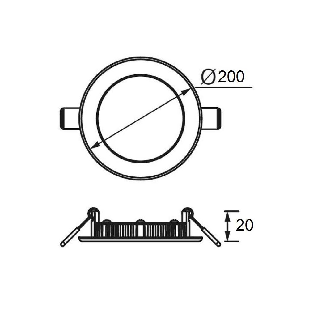 Jupiter 15W Sıva Altı Led Panel LD492 S