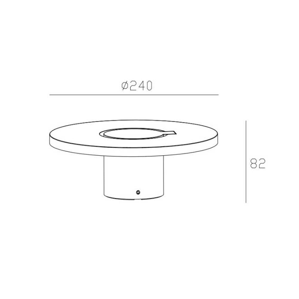 Jupiter Led Bahçe Aplik LW469