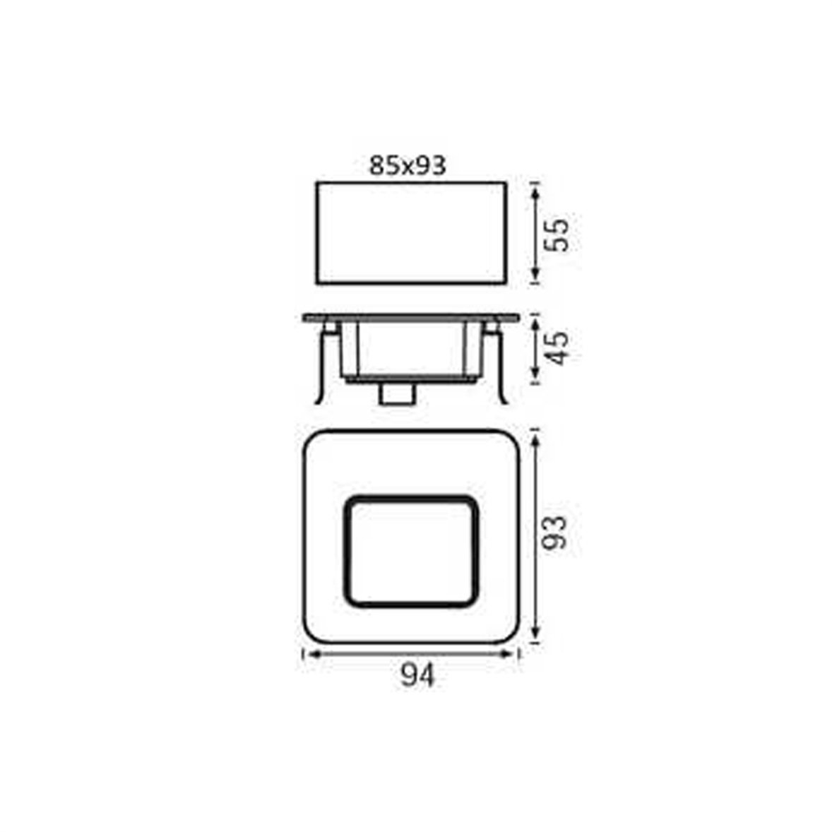 Jupiter Ledli Merdiven Armatürü LW459 B