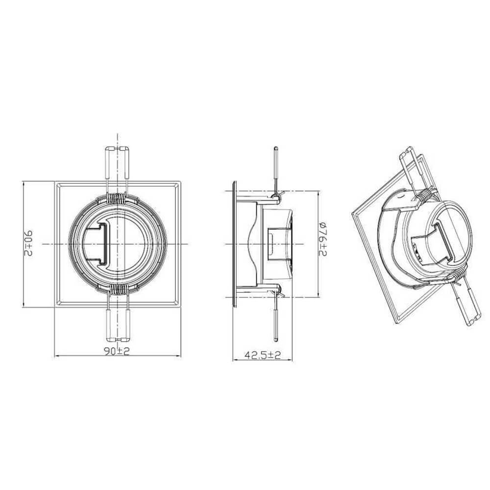 Jupiter Ledli Spot LS459 S