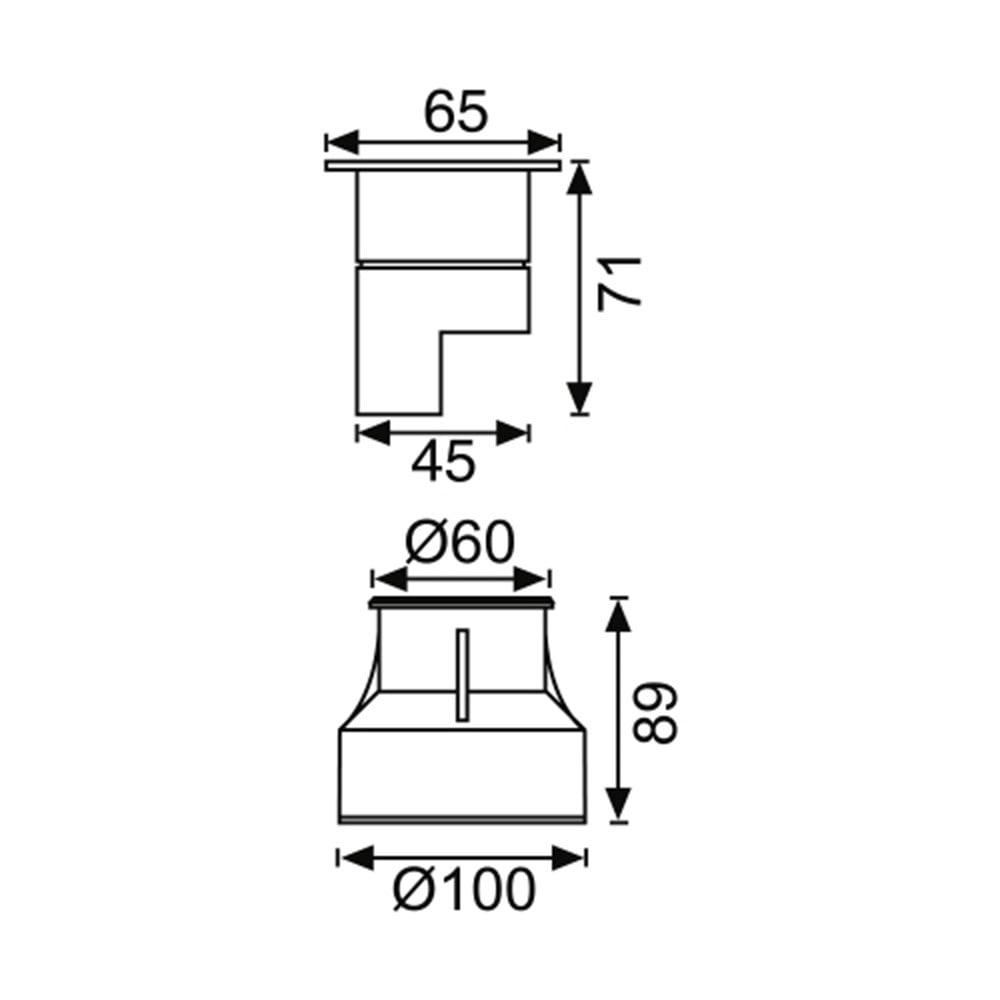 Jupiter Ledli Yer Armatürü LG947 S