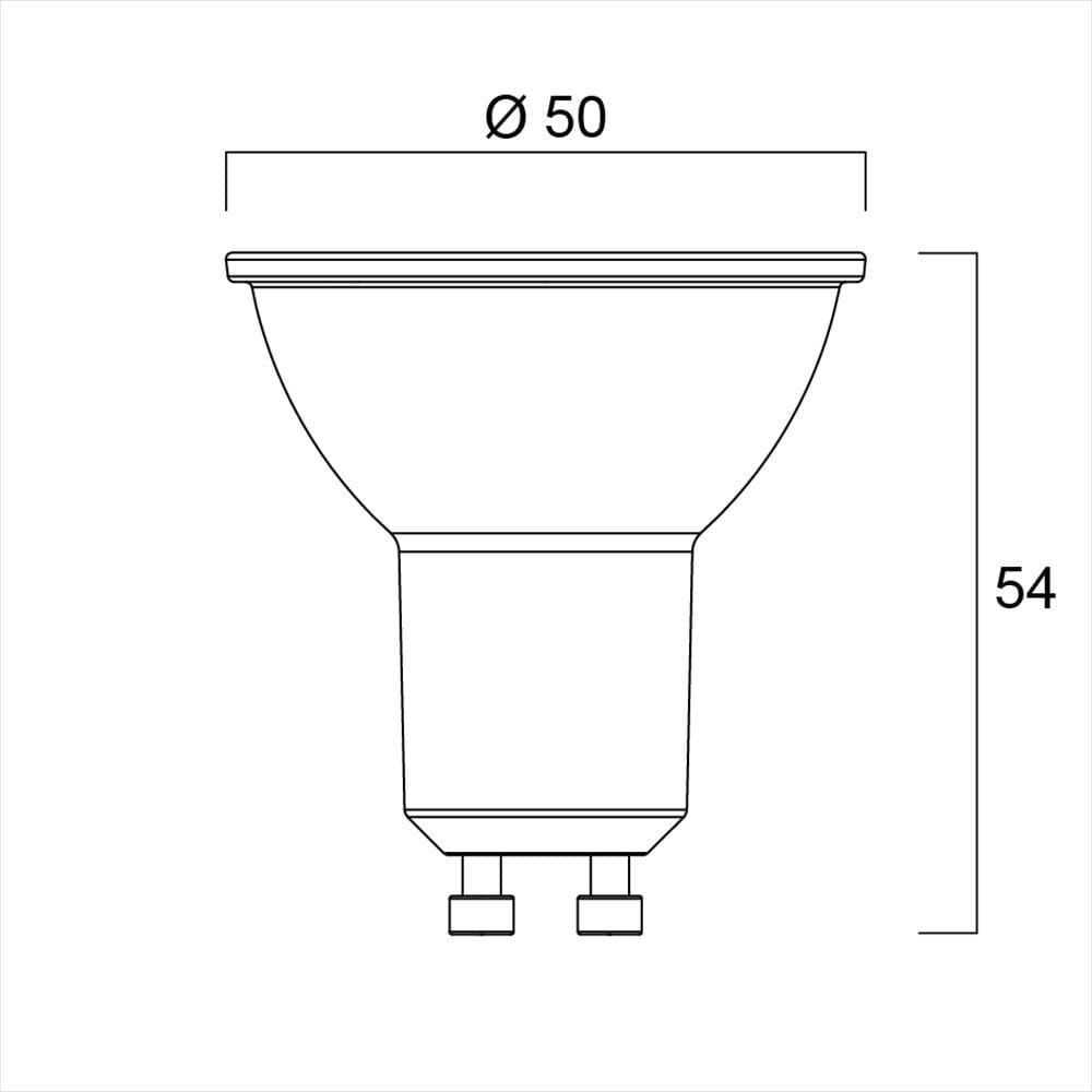 Ldn LED 7W GU10 LED Ampul GU10 -LDN