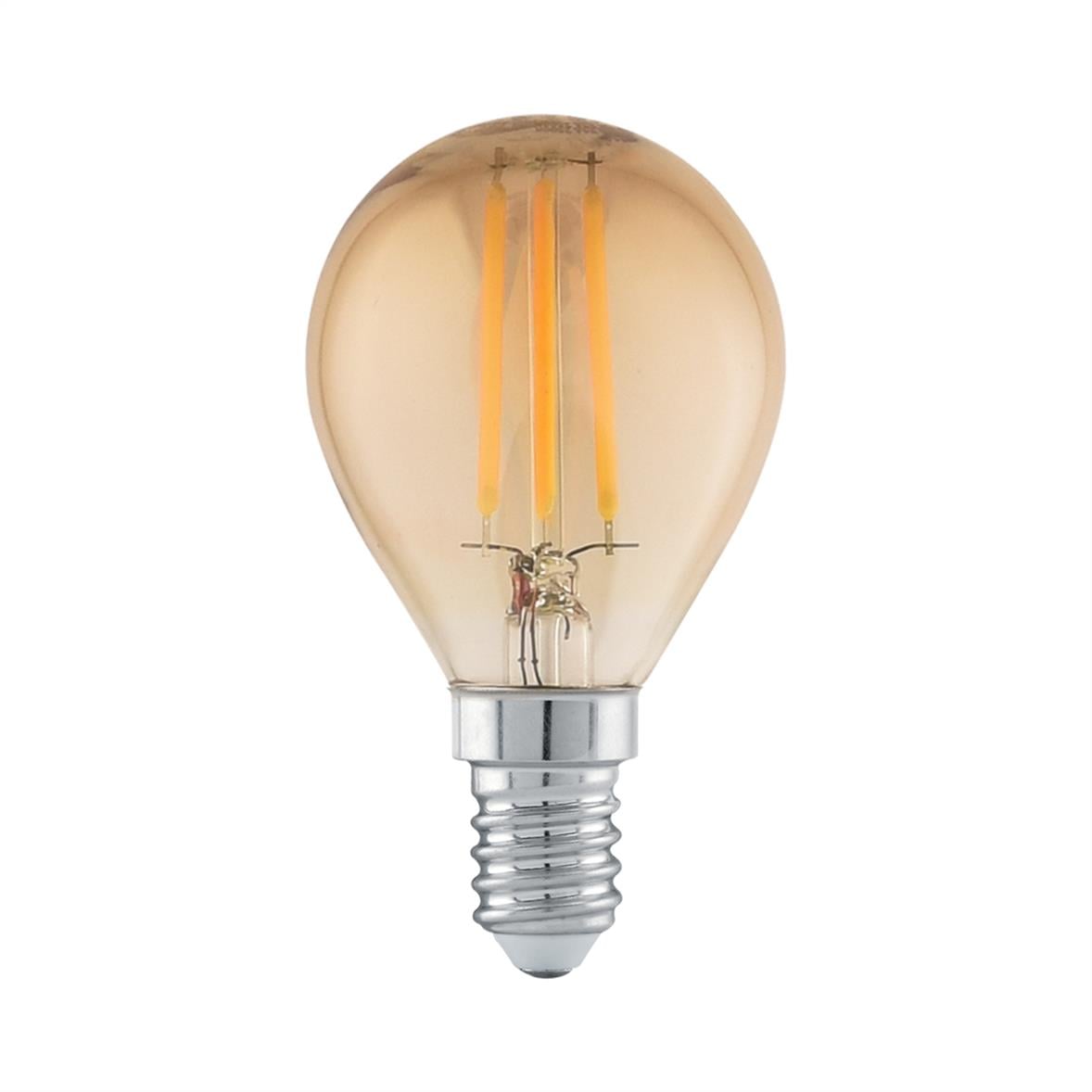 Led Lamp 4W 220V E14 G45 Rustik LED Top Ampul 10lu Paket