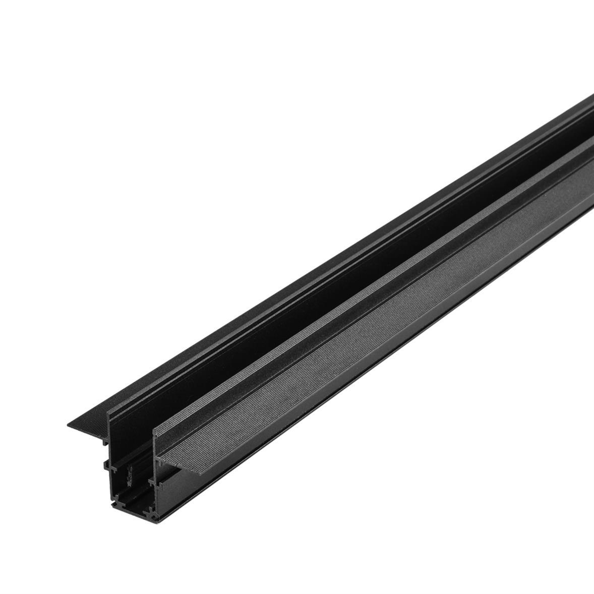 Nevo 1 Mt Sıva Altı Trimless Magnet Ray Siyah NMA350